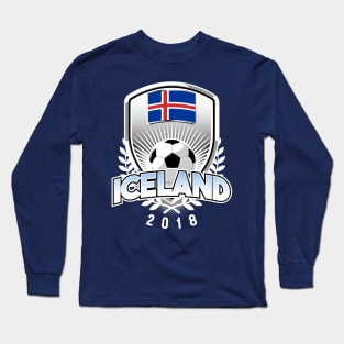 Iceland Soccer 2018 Long Sleeve T-Shirt